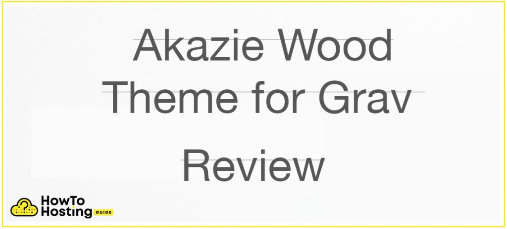 Akazie Wood Theme for Grav Review image