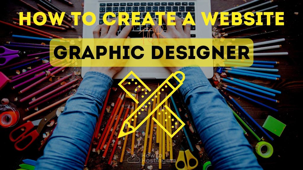 how to create a website for a graphic designer